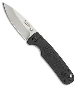 5.11 Tactical Icarus DP Mini Liner Lock Knife Black FRN (3" Satin)