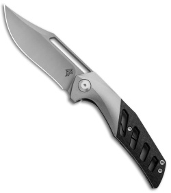 APurvis Blades Primordial Frame Lock Knife Ti/Carbon Fiber (3.25" Bead Blast)