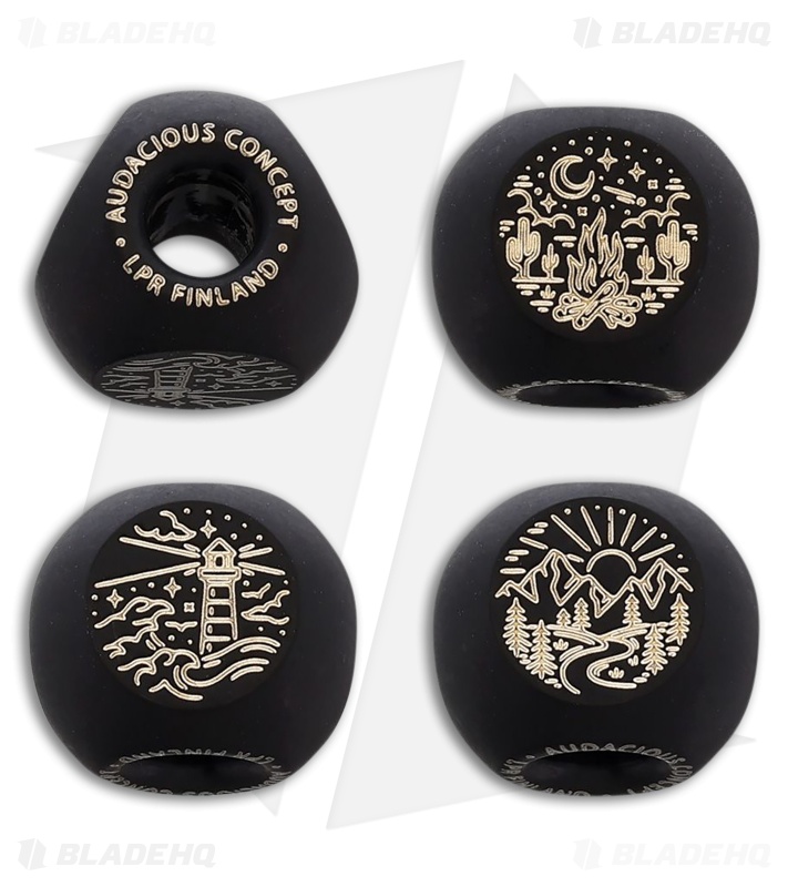 AuCon Adventurer Titanium Bead - Black Finished