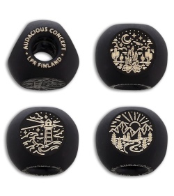 AuCon Adventurer Titanium Bead - Black Finished