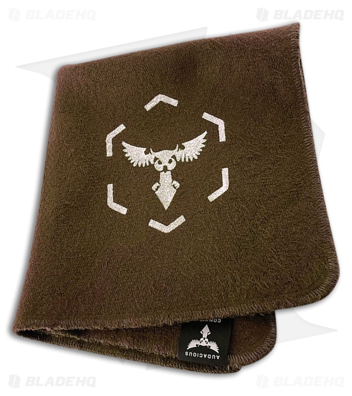 AuCon Bamboo Fabric Polishing Cloth Hank Brown