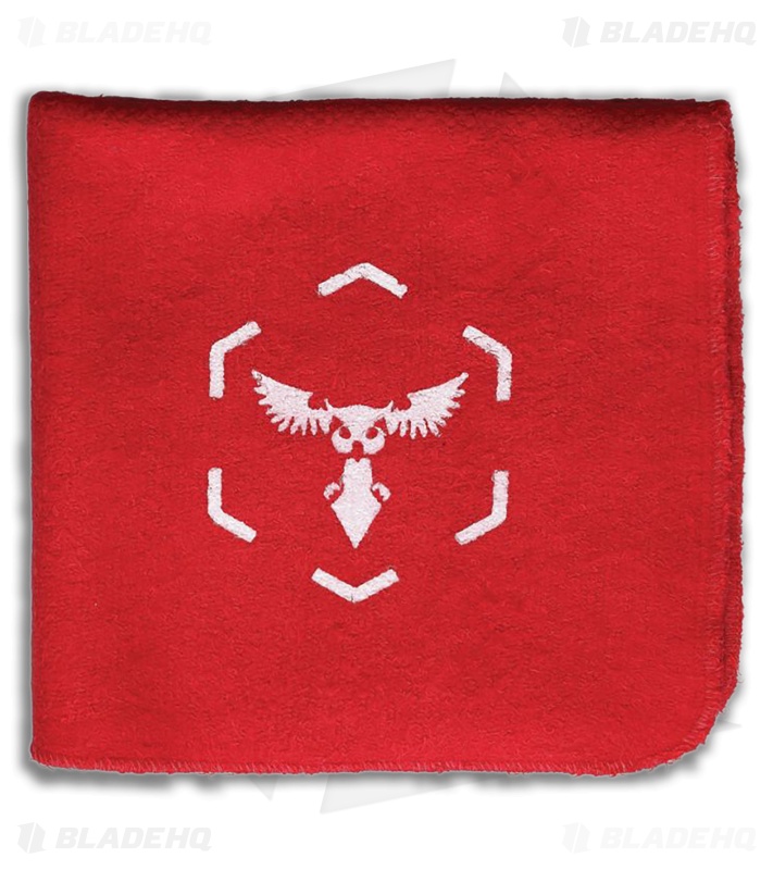 AuCon Bamboo Fabric Polishing Cloth Hank Red