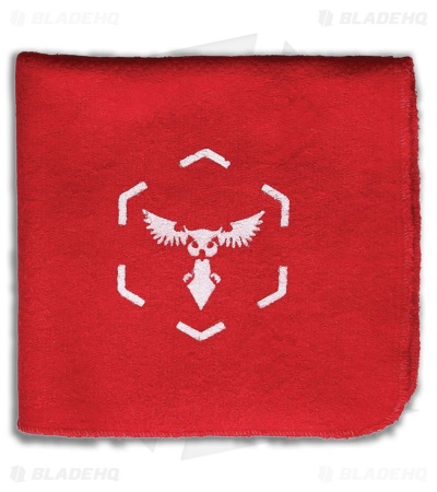 AuCon Bamboo Fabric Polishing Cloth Hank Red