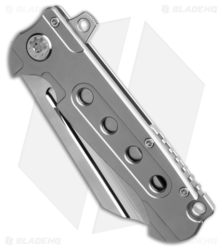 ADV Tactical Mini Butchers Frame Lock Knife Titanium - Blade HQ