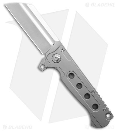 ADV Tactical Mini Butchers Frame Lock Knife Titanium - Blade HQ