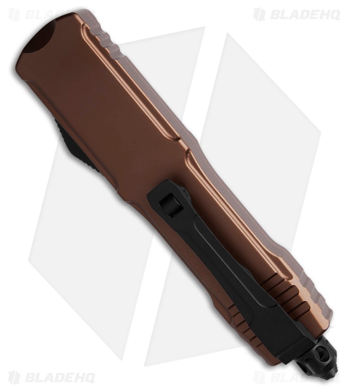 ADV Backup Tactical Stinger OTF Automatic Knife FDE Al (3.6" Black)