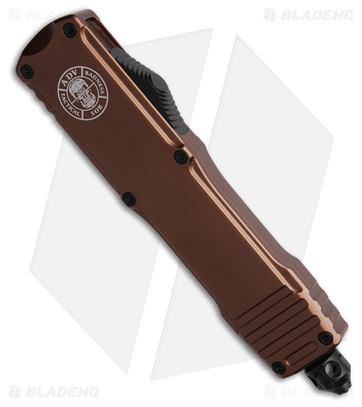 ADV Backup Tactical Stinger OTF Automatic Knife FDE Al (3.6" Black)