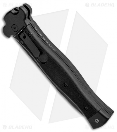 AGA Campolin Zero Bayonet Leverlock Automatic Knife SWAT G-10 (3.75" Black)