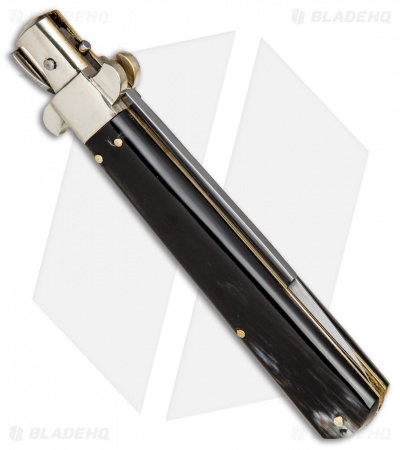 AGA Campolin 11" Frosolone Bayonet Stiletto Automatic Brazilian Horn (5" Satin)