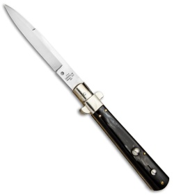 AGA Campolin 11" Frosolone Bayonet Stiletto Automatic Brazilian Horn (5" Satin)