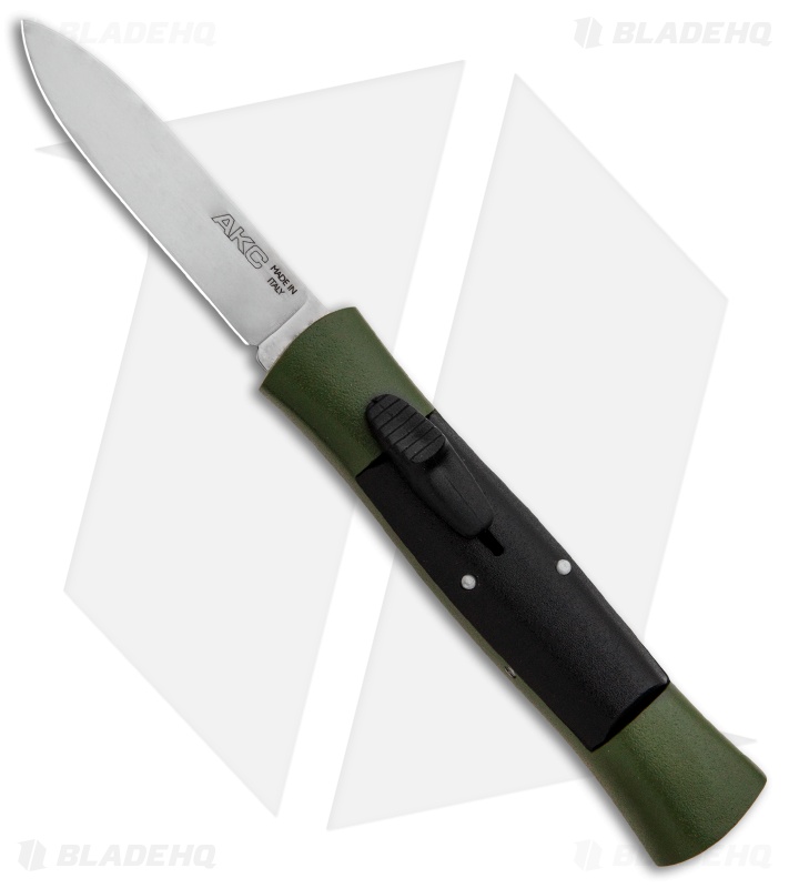 AKC 007 Concord | OTF Automatic | Green Satin - Blade HQ
