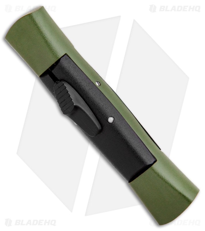 AKC 007 Concord OTF Automatic Knife Green/Black (2.75" Satin Flat)