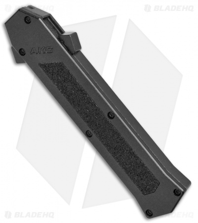 AKC F-16 D/A Bayonet OTF Automatic Knife Black (3.3" Satin)