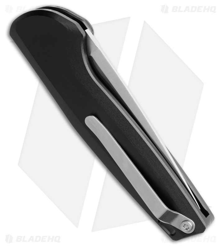 HOLMENKOL SPEED FINISH WET & MID ２本セット AKC Spy Automatic Knife Black Aluminum Drop Point Satin D2