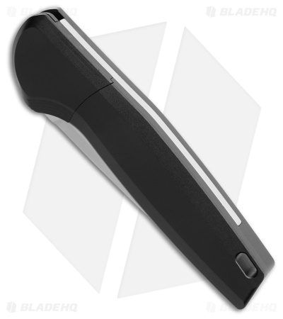 AKC X-Treme Spy Bolster Release Automatic Knife Black Aluminum (2.4" Satin D2)