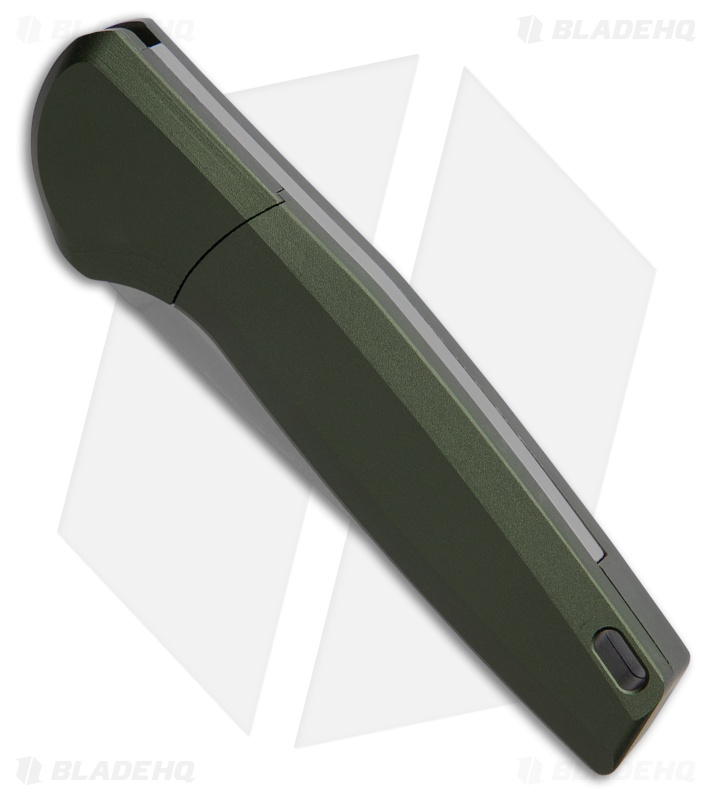 AKC X-Treme Spy Bolster Release Automatic Knife OD Green Al (2.4" Satin D2)
