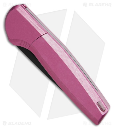 AKC X-Treme Spy Bolster Release Automatic Knife Purple Aluminum (2.4" Black)