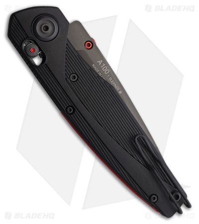Acta Non Verba A100 A-Lock Knife Black GRN (3.5" DLC Sleipner)