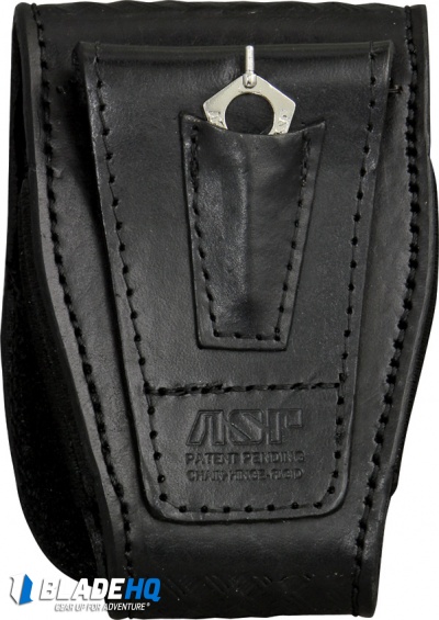 ASP Duty Cuff Case Black Basketweave Leather (56132)