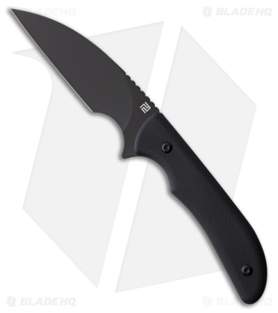 Artisan Cutlery Sea Snake Fixed Blade Knife Black G-10 (3.1" Black PVD)