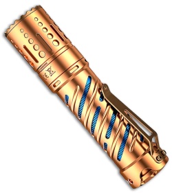 Acebeam E70-CU EDC Flashlight Copper w/ Blue Inlay (4600 Lumens)