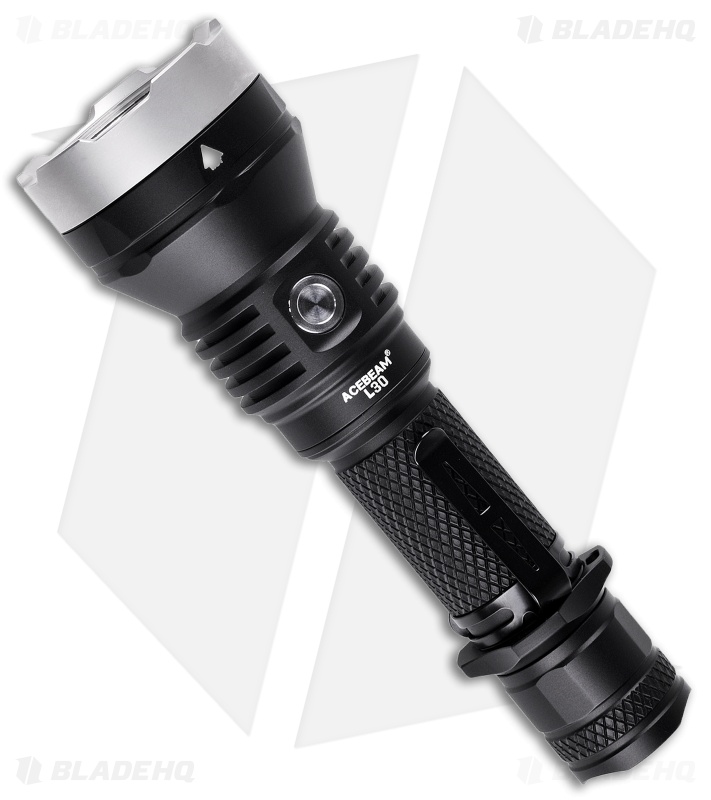 Acebeam L30 Rechargeable Flashlight Cree XHP70.2 Black (4000 Lumens)