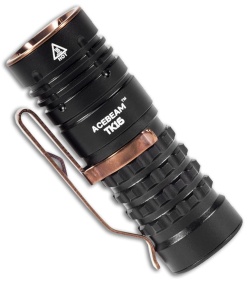 Acebeam TK16 AL EDC Pocket Flashlight Black /w Copper Accents (1250 Lumens)