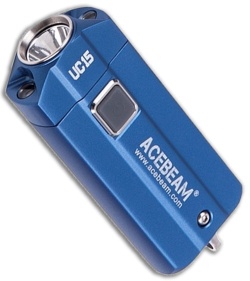 Acebeam UC15 Keychain Flashlight Cree XP-L Blue (1000 Lumens)