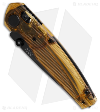 Acta Non Verba A100 ELMAX A-Lock Knife Natural Ultem (3.5"Black DLC)