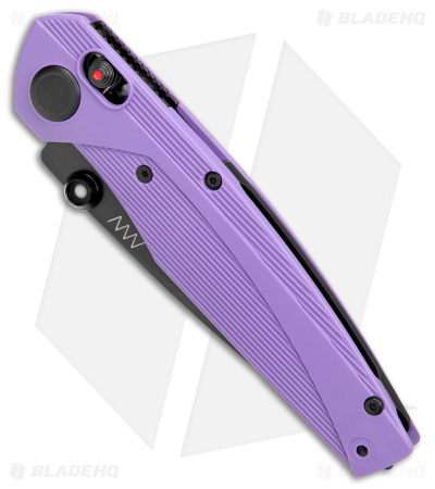 Acta Non Verba Knives A100 A-lock Purple FRN (3.5" Black DLC MagnaCut)