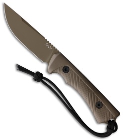 Acta Non Verba Knives P200 Fixed Blade Knife Coyote Polymer (4.1" Coyote)