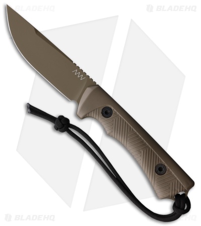 Acta Non Verba Knives P200 Fixed Blade Knife Coyote Polymer (4.1" Coyote)