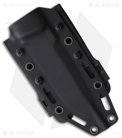 Acta Non Verba Knives P250 Fixed Blade Knife Black GRN (4.7" Black Cerakote)
