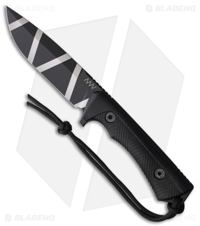 Acta Non Verba Knives P250 Fixed Blade Knife Black GRN (4.7" Black Cerakote)
