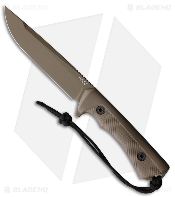 Acta Non Verba Knives P300 Fixed Blade Knife Coyote Polymer (5.1" Coyote)
