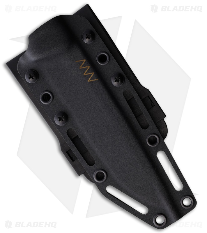 Acta Non Verba Knives P300 Fixed Blade Knife Olive Polymer (5.1" Black)