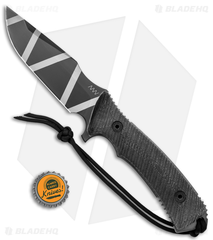 Acta Non Verba Knives M311 Spelter Black Micarta - Blade HQ