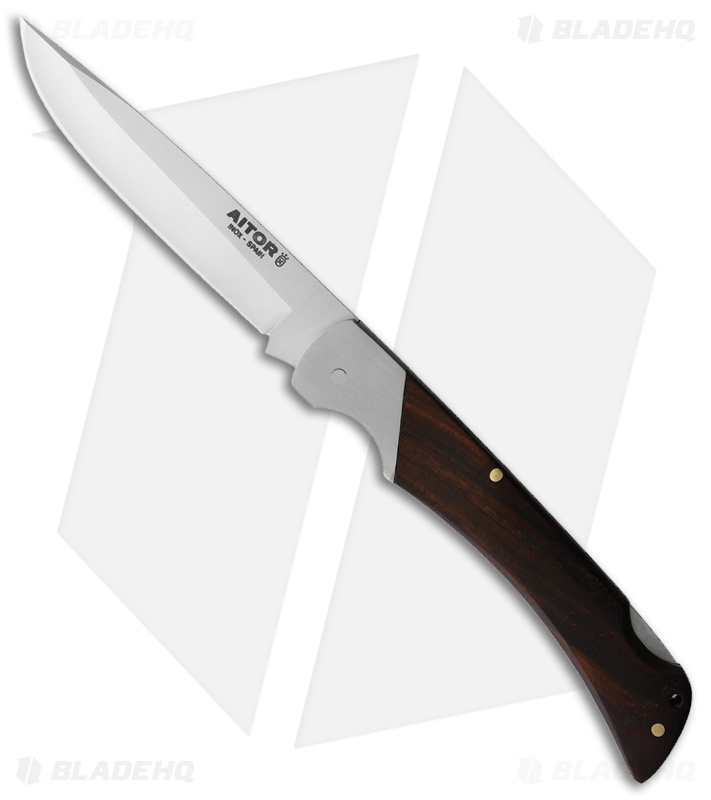 Aitor Navaja Commando Lockback Knife Cocobolo (4.25" Satin)
