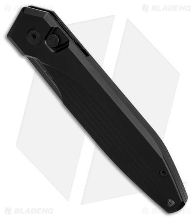 AKC X-treme Dandy Automatic Knife Black Aluminum (3.1" Black Stonewash)