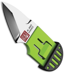 Al Mar Stinger Keychain Knife Green/Black (1.3" Satin) 