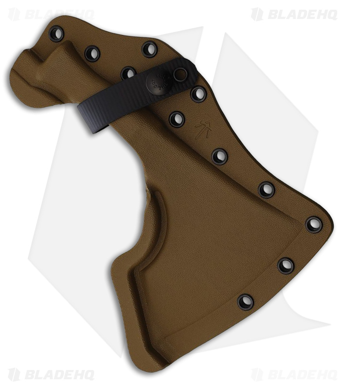 American Tomahawk Company Model 2 Tomahawk - Silver Head Tan Kydex