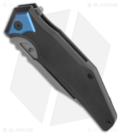 Arcane Design The ABYSS Frame Lock Knife Black Titanium (3.5" SW M390)