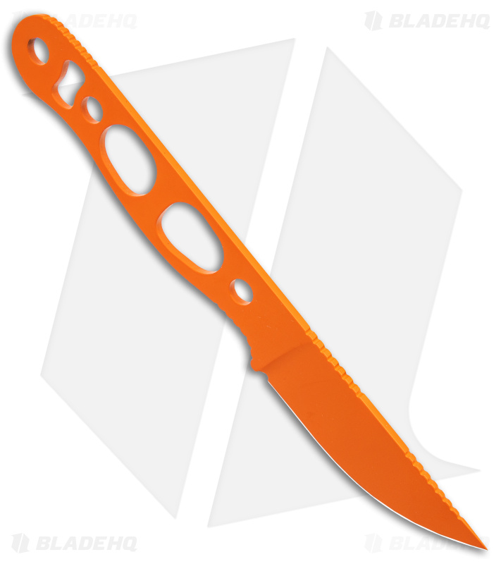 Argali Col Fixed Blade Knife (2.5" Orange) Sunset Orange Sheath