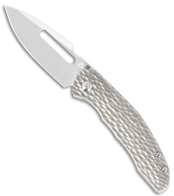 Artisan Cutlery Boa Frame Lock Knife Gray Textured Titanium (3.1" Sand Polish)