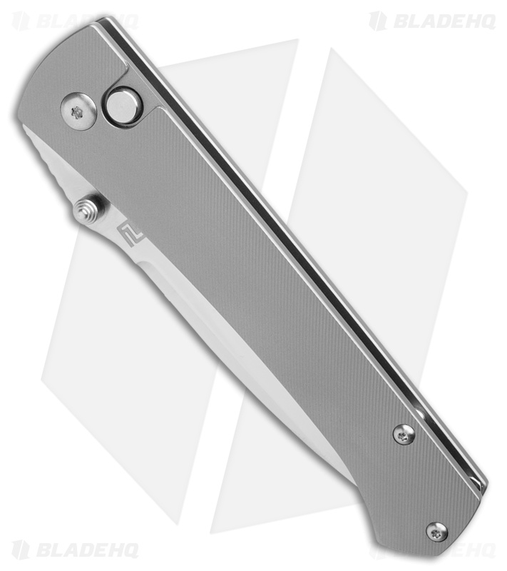 Artisan Cutlery Andromeda Button Lock Knife Gray Titanium (3.5" Polish)