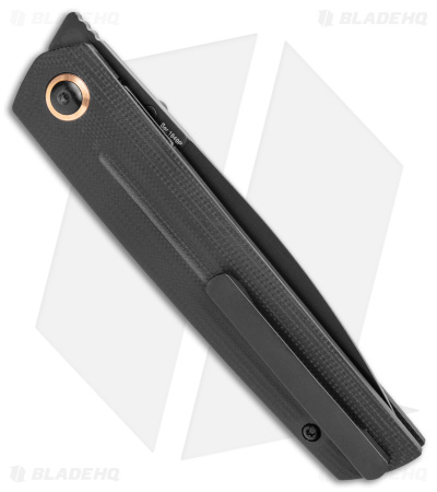 Artisan Cutlery Sirius Liner Lock Knife Black G-10 (3.5" Black)