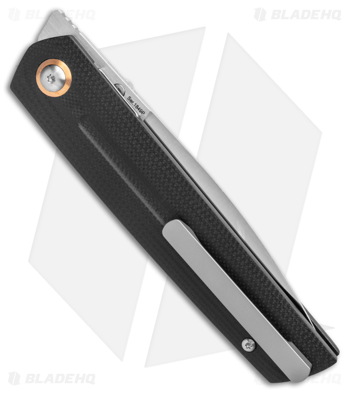 Artisan Cutlery Sirius Liner Lock Knife Black G-10 (3.5" Satin)