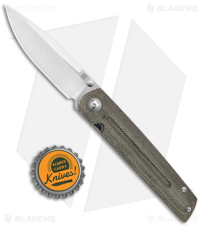 Artisan Cutlery Sirius Liner Lock Knife (3.5" Satin S35VN) 1849P-ODG