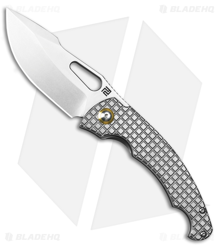 Artisan Cutlery Mini Xcellerator Frame Lock Knife Titanium (3.25" BB S90V)