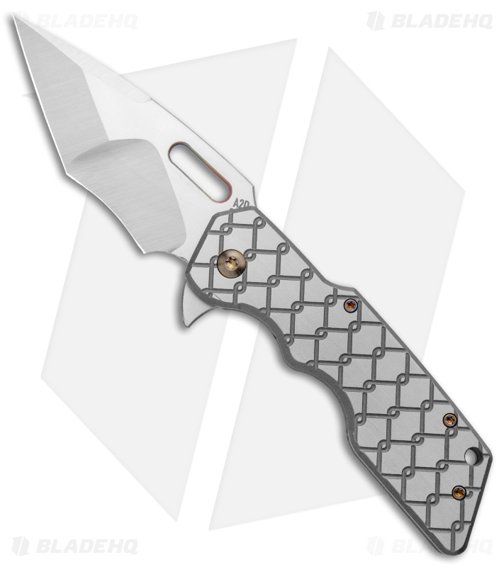 Attn2Detail Mercantile MK 1 Med Frame Lock Knife Chain Link Ti (3.1" Satin)